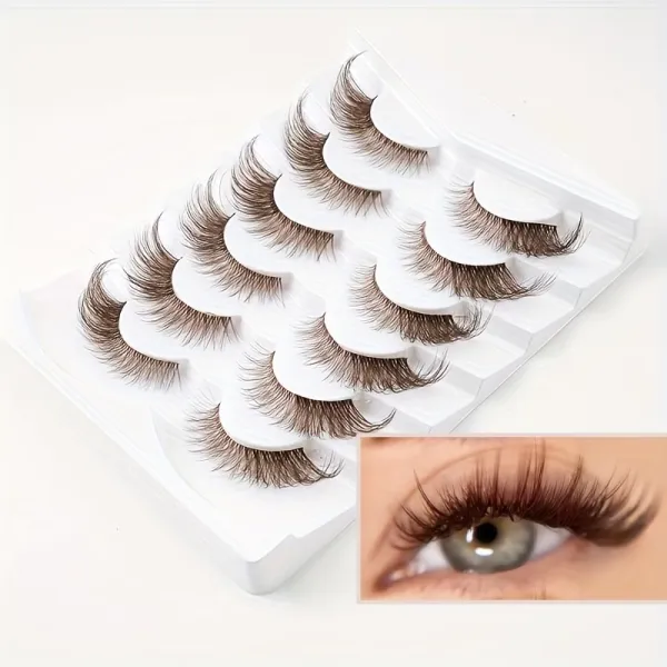 Brown Volume False Eyelashes
