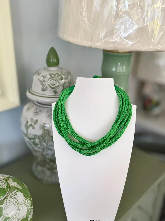 Strand Slub Statement Necklace
