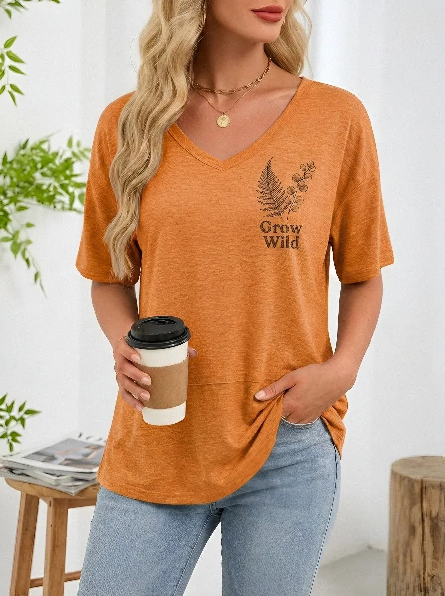 Nature Lover Grow T-Shirt Modern