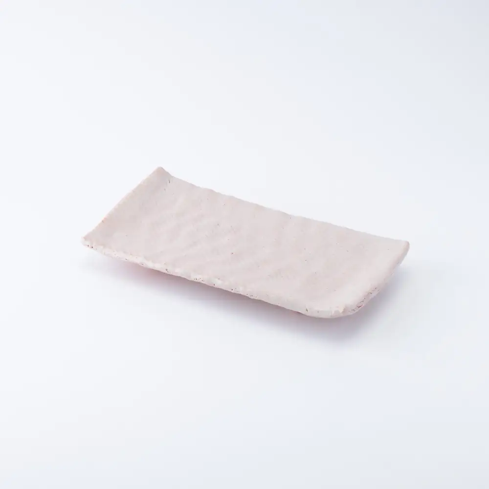 Footed Rectangular Dinner Plate