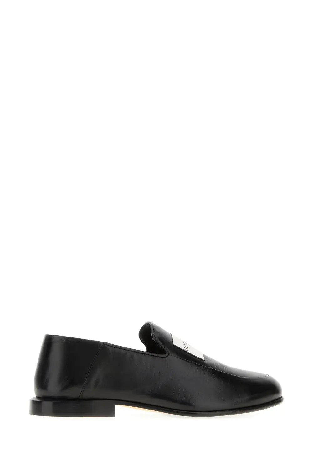 Lamb Leather Tapered Toe Loafers