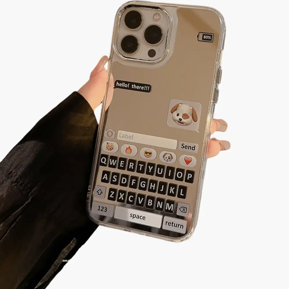 Mirror Graphic Phone Case