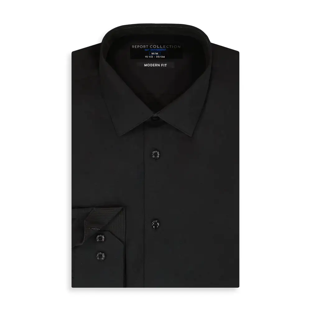Four-Way-Stretch Men's Dress Shirt