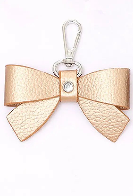 Bow Shoe Charm