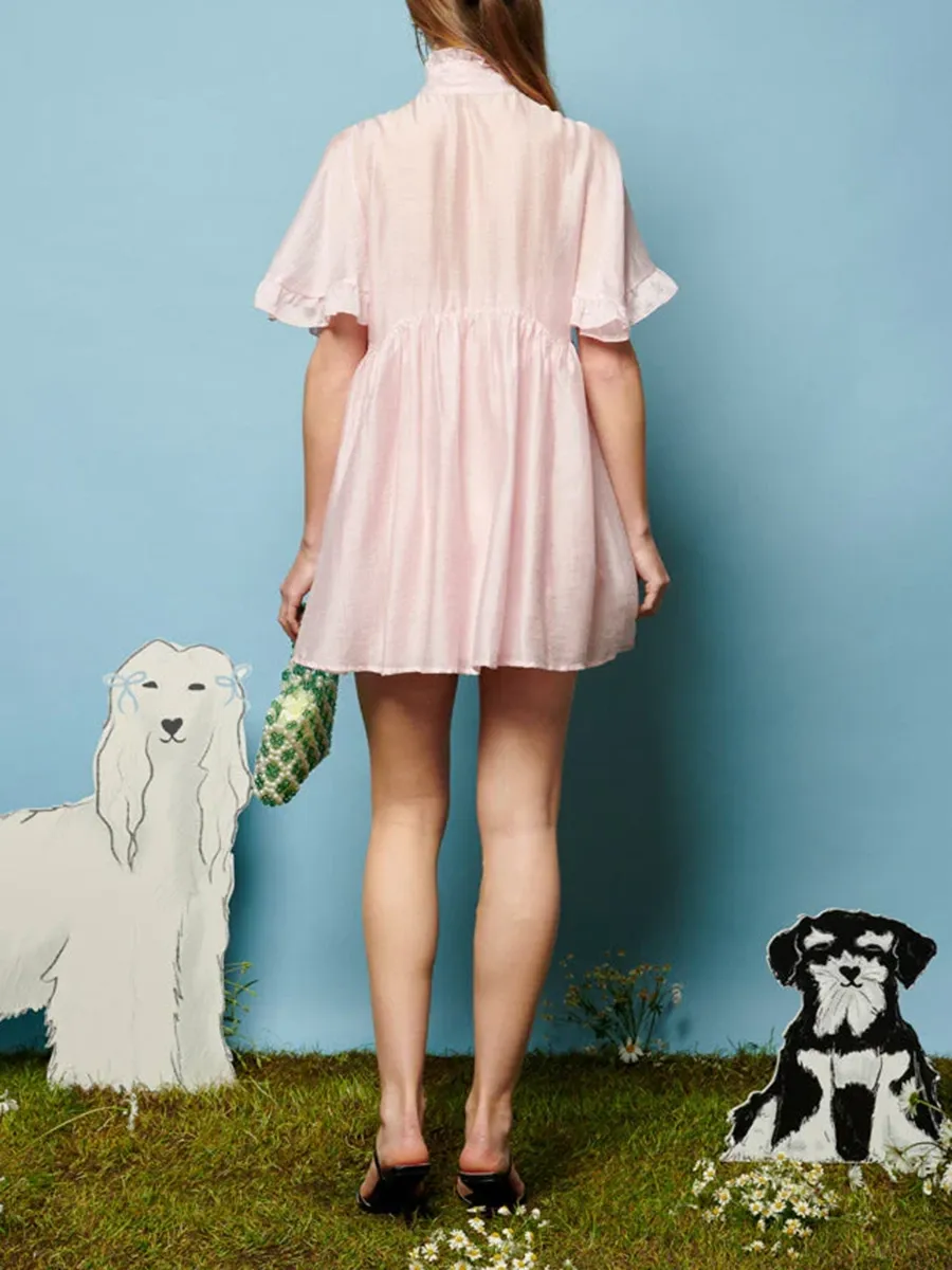 Bow Mini Dress