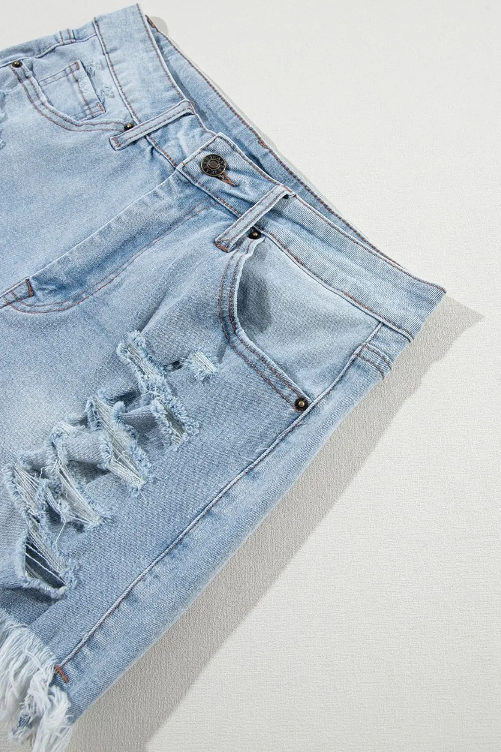 Classic Raw Hem Shorts