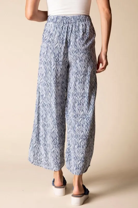 Wide Leg Cropped Pants