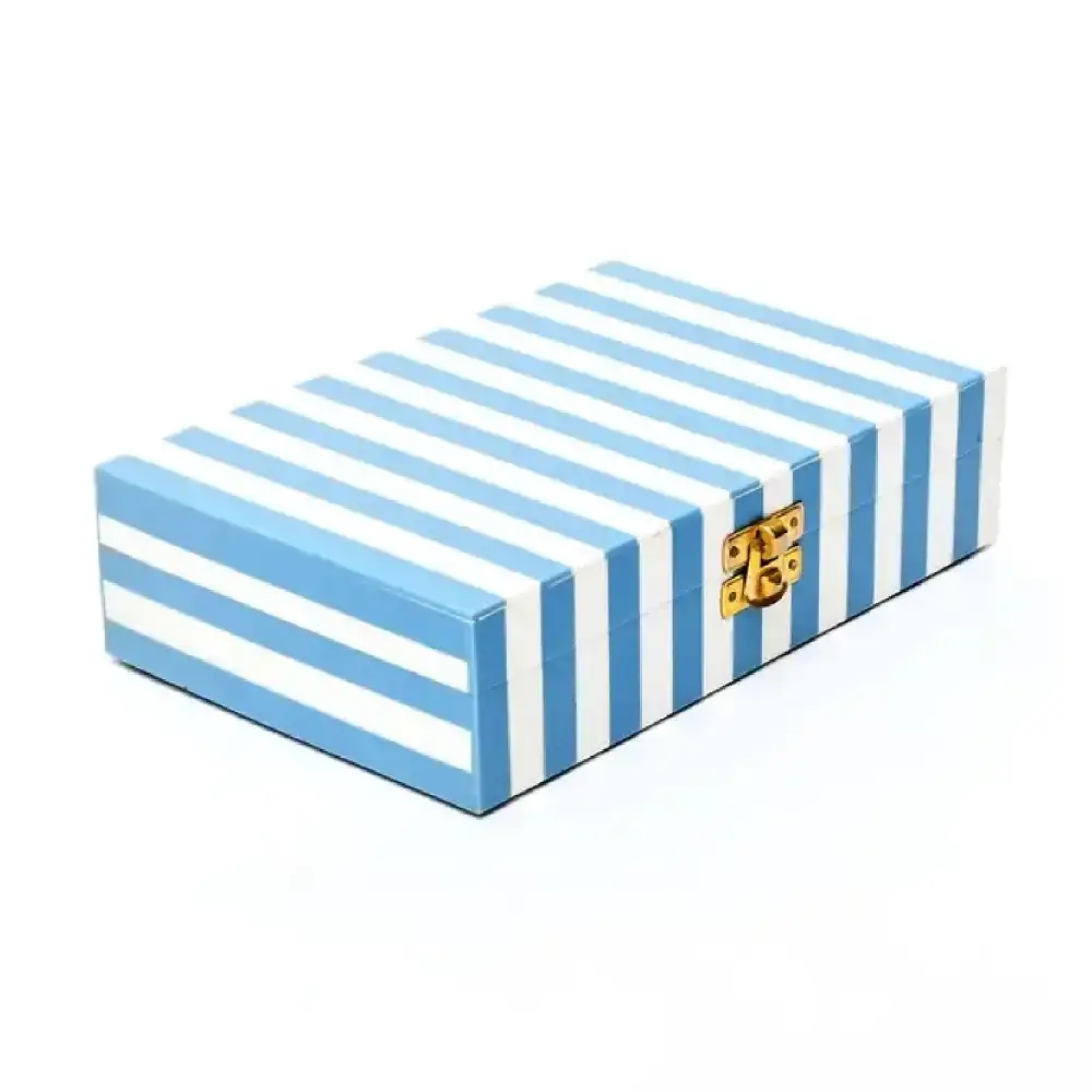 Striped Decorative Box