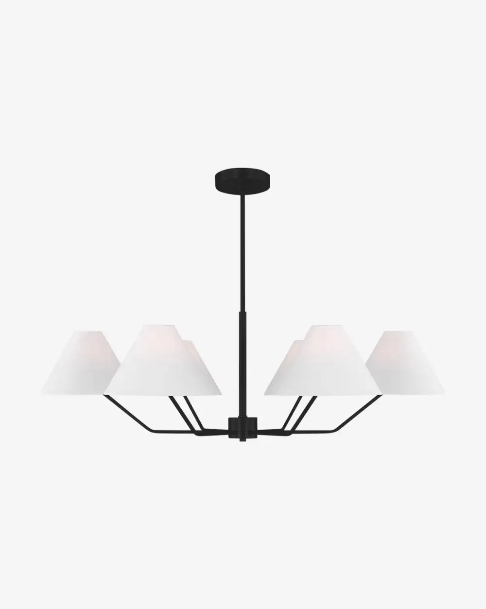 Modern Streamlined Chandelier