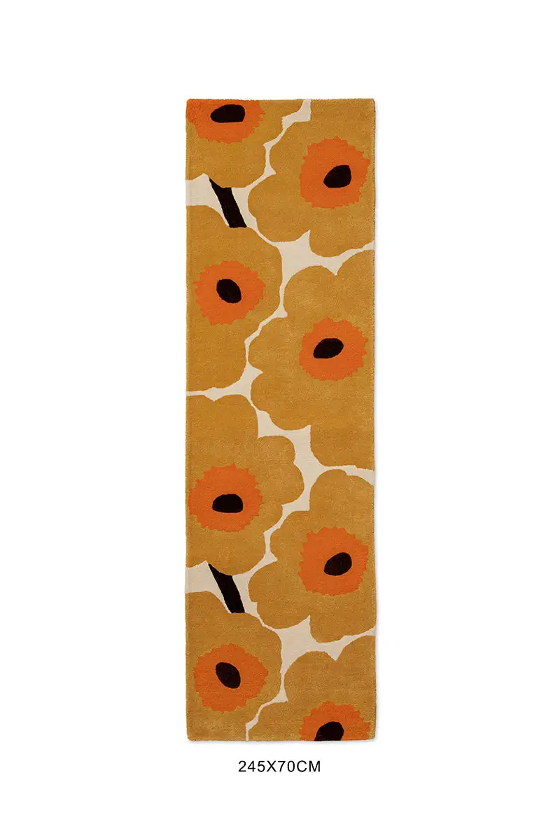 Wool Tufted Shag Balanced Runner Rug