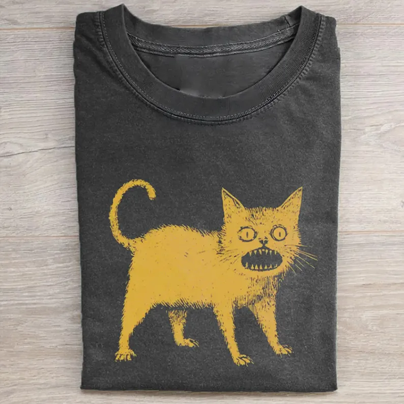 Bold Ink Cat Graphic Tee