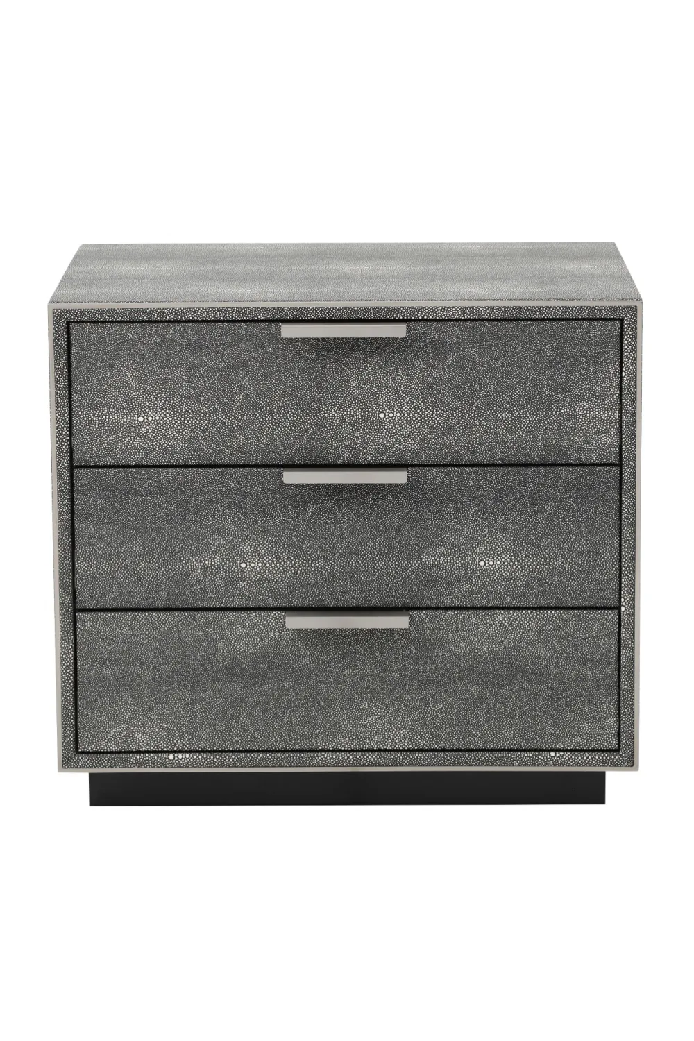 Dark Shagreen Drawer Nightstand