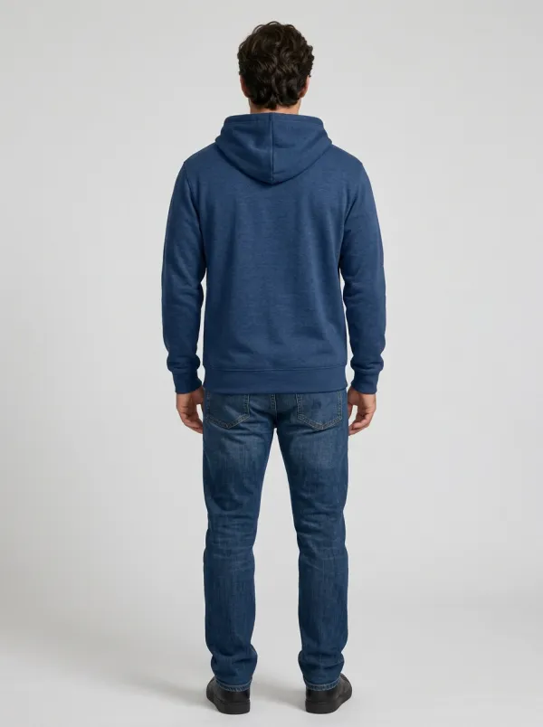 Men's Winter Holiday Skiing Cable Car Printed Hoodie