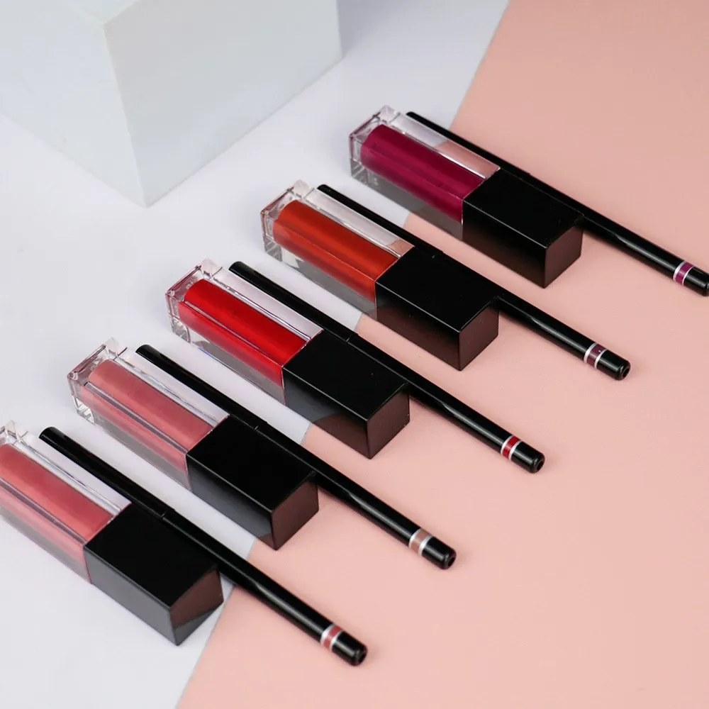 Creamy Matte Lip Liner Pencil Set