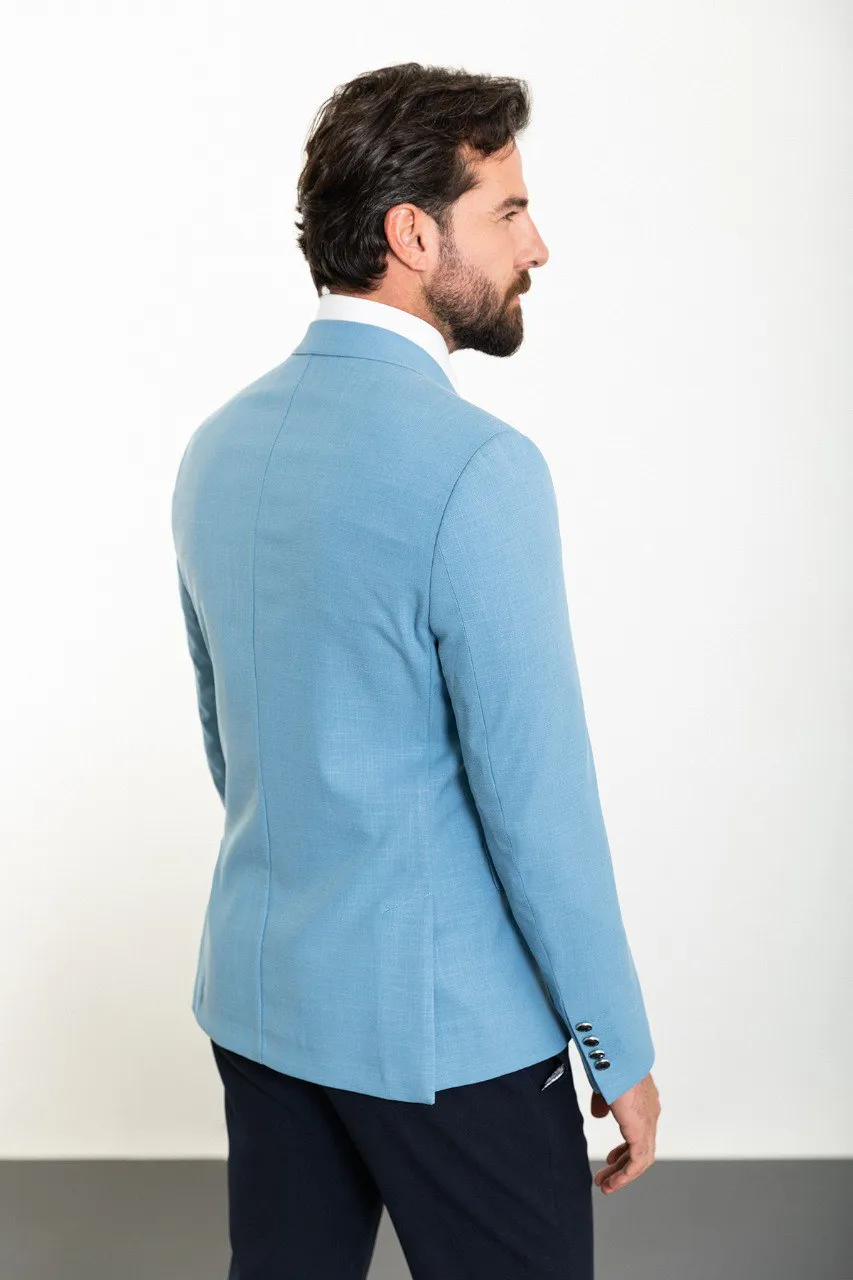 Distinguished Slim Fit Double Breasted Blazer