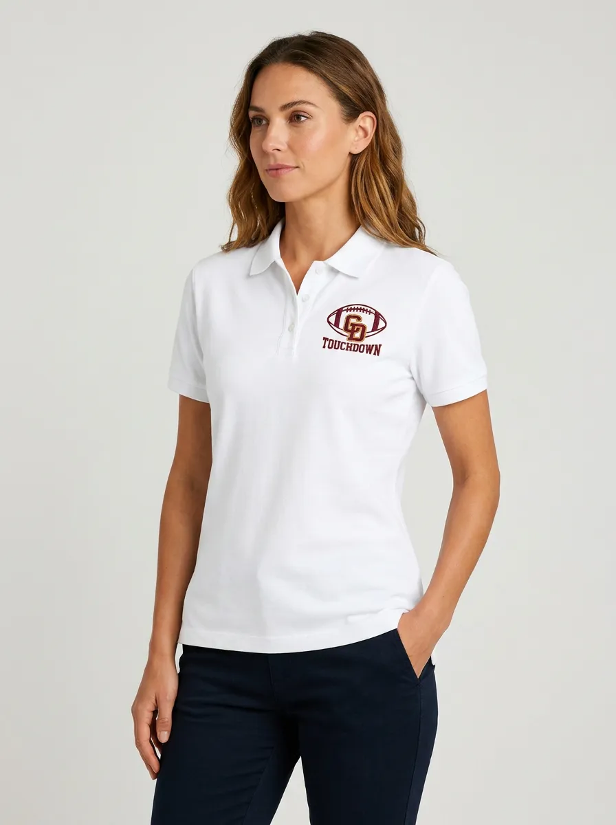 Football Inspired Casual Polo Shirt