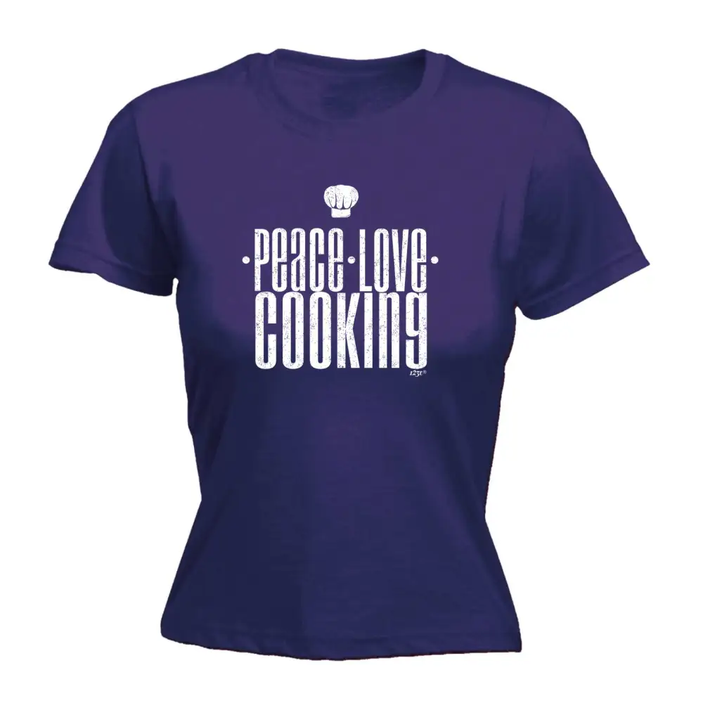 Peace Love Cooking Graphic Tee