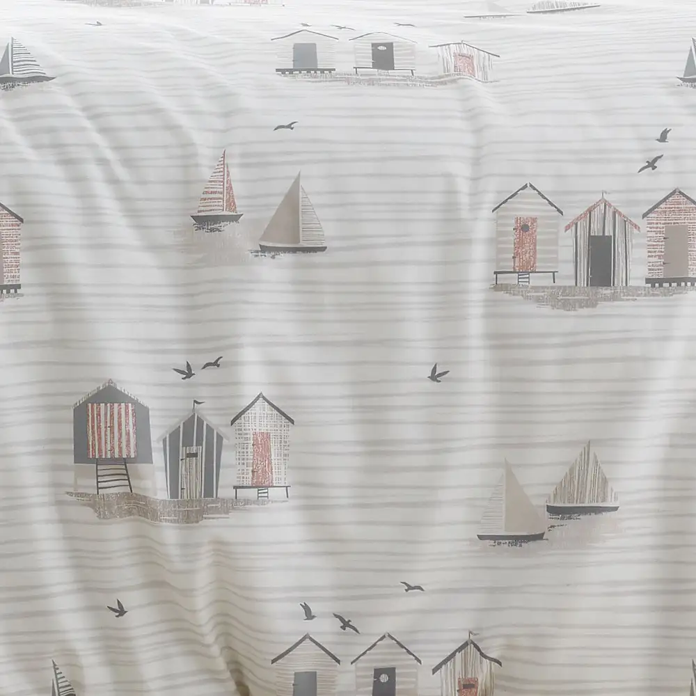 Modern Bedroom Check Polycotton Duvet Cover Set