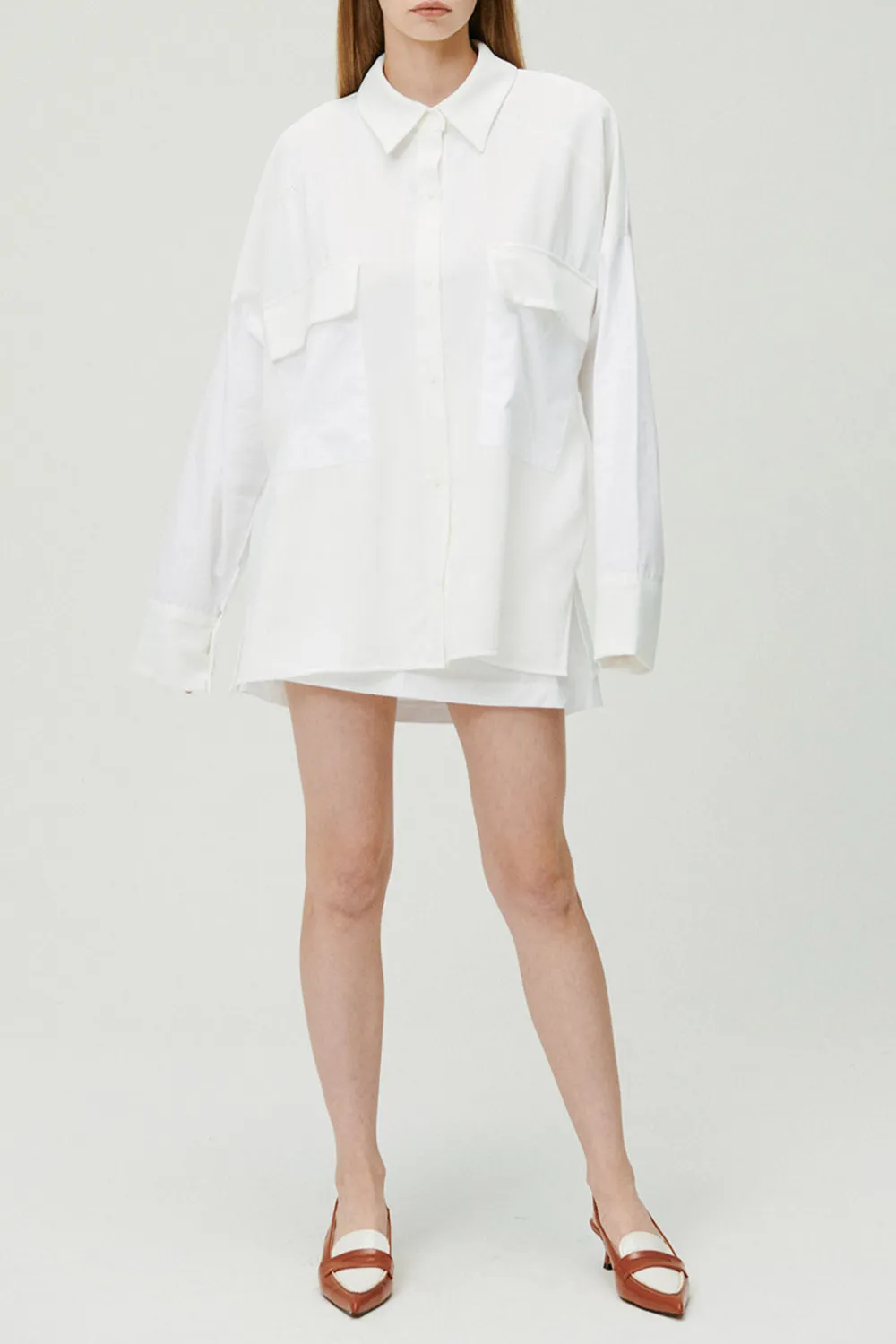 Oversized Safari Shirt