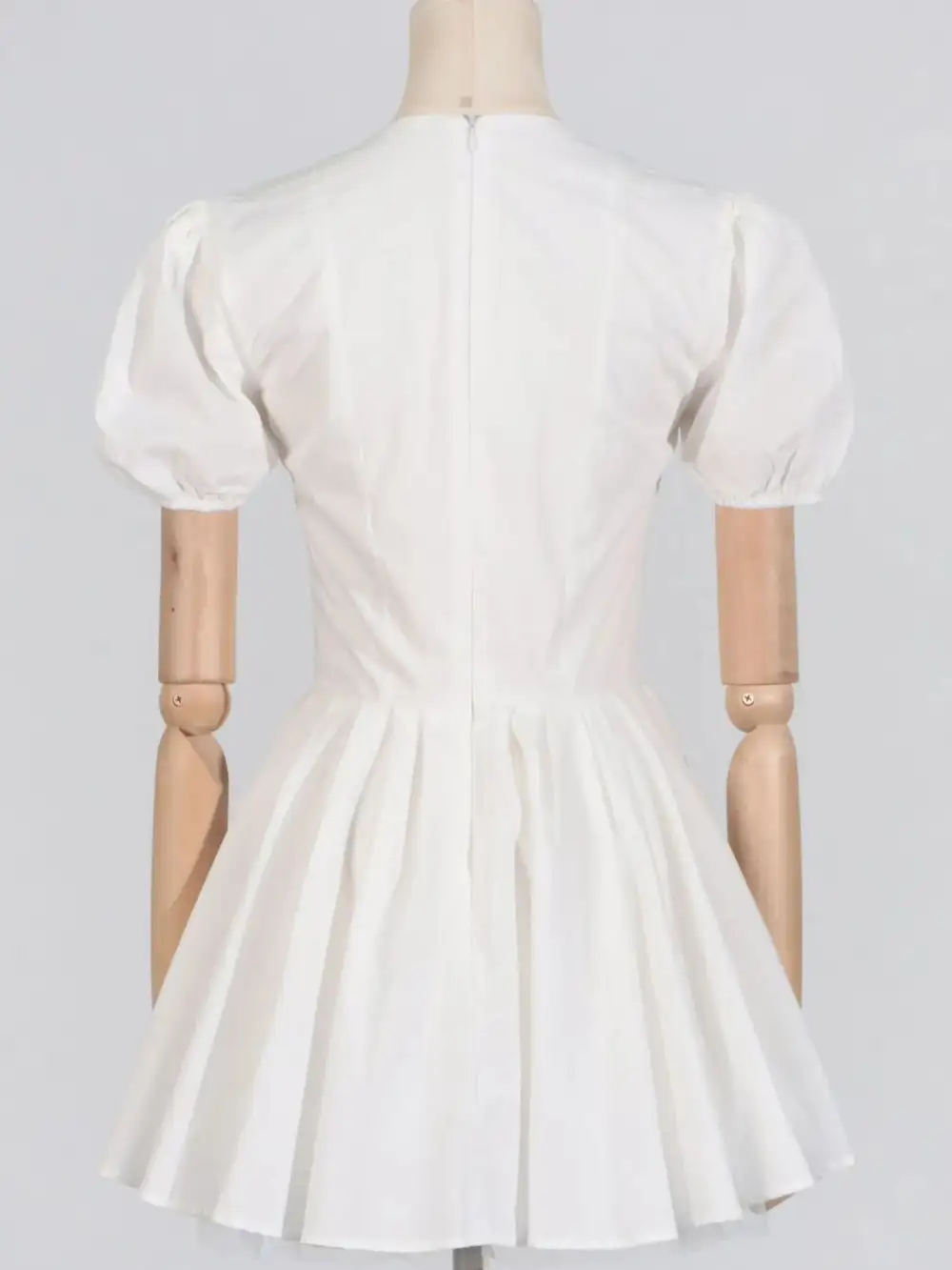 Ruffle Tiered Puff Sleeve Mini Dress