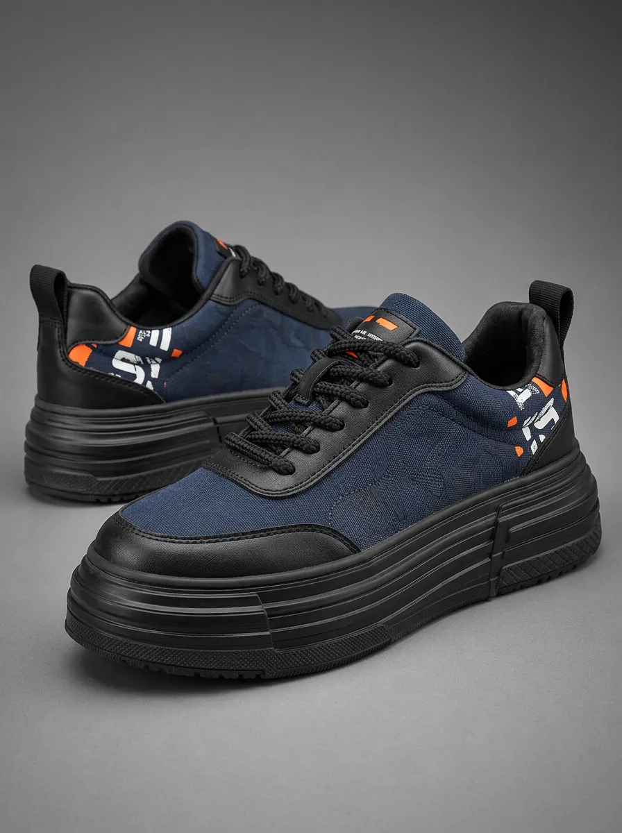 Men's Urban Urban Streetwear Geometric Pattern Printed Sneakers