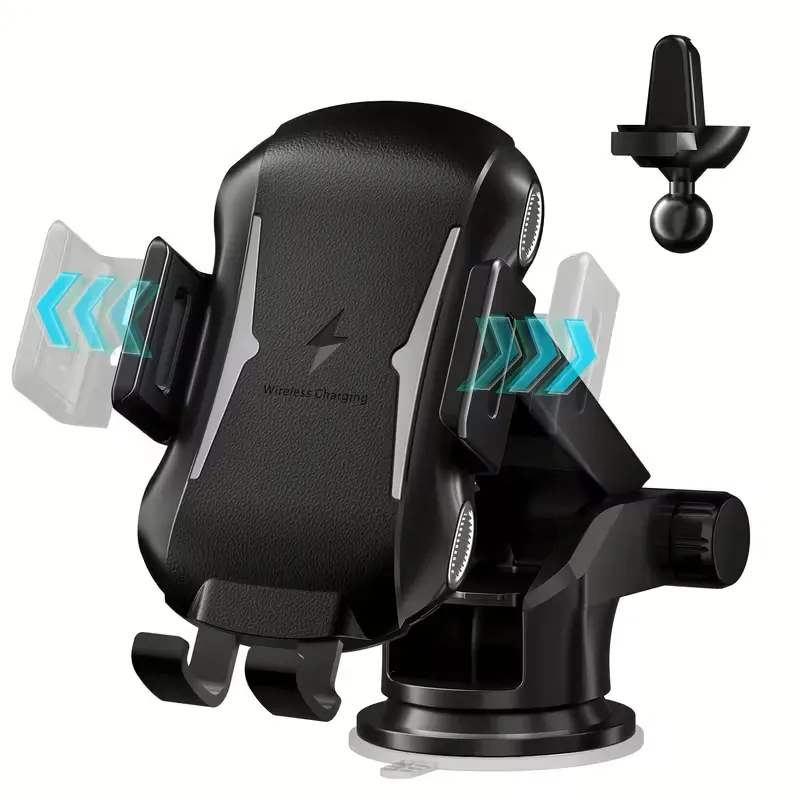 Secure Auto-Clamping Car Wireless Charger