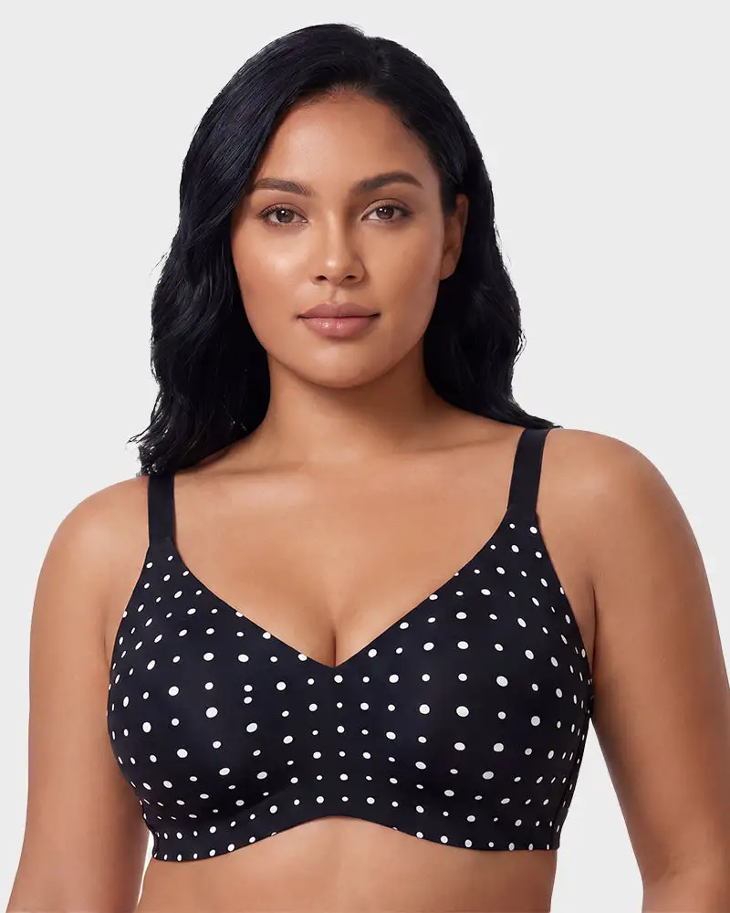 Seamless Soft Comfort Jelly Strip Wireless Bra