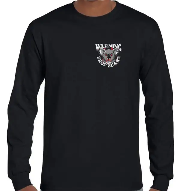 Bear Warning Logo Longsleeve Shirt