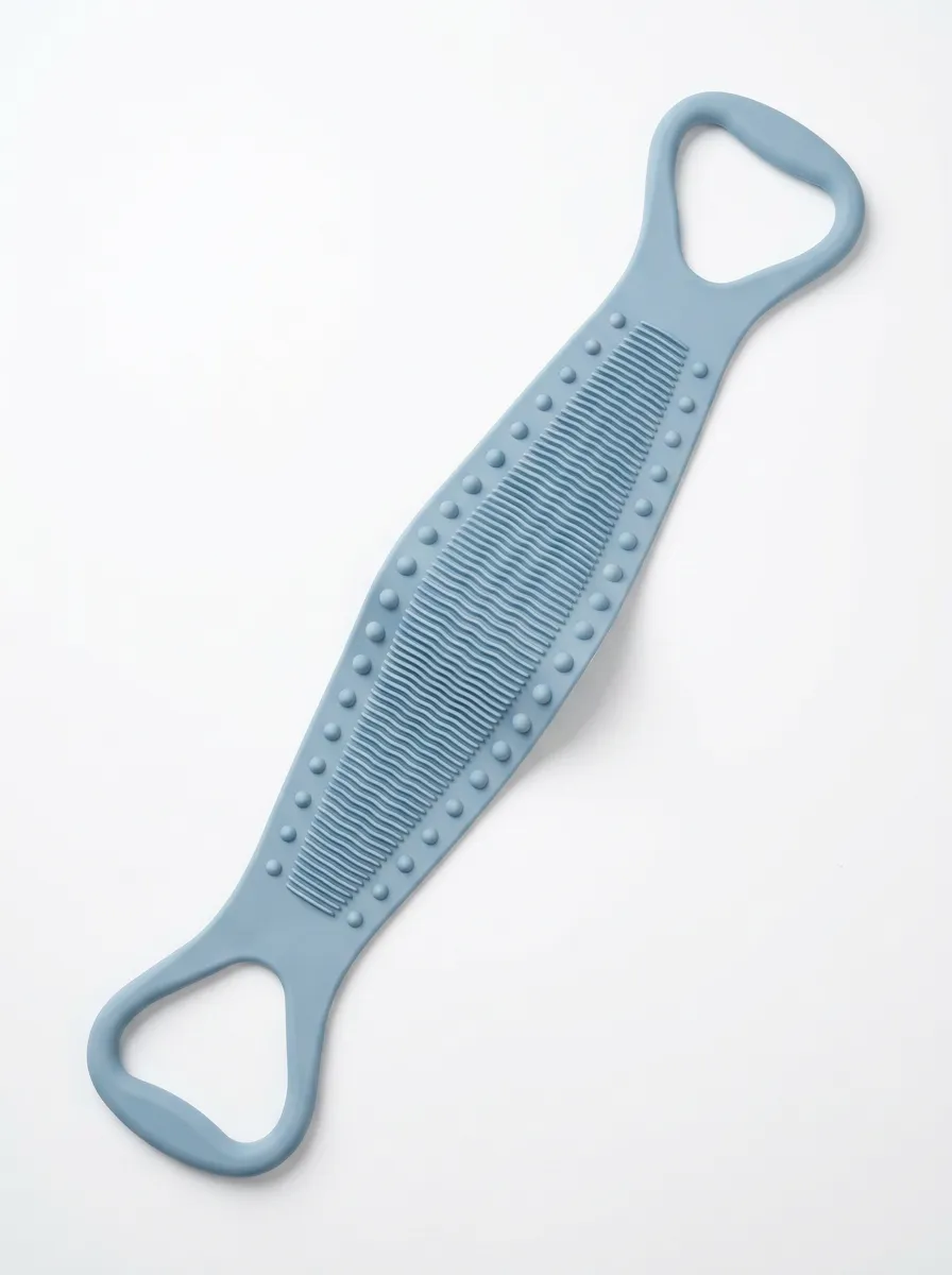 Silicone Textured Body Back Scrubber Strap