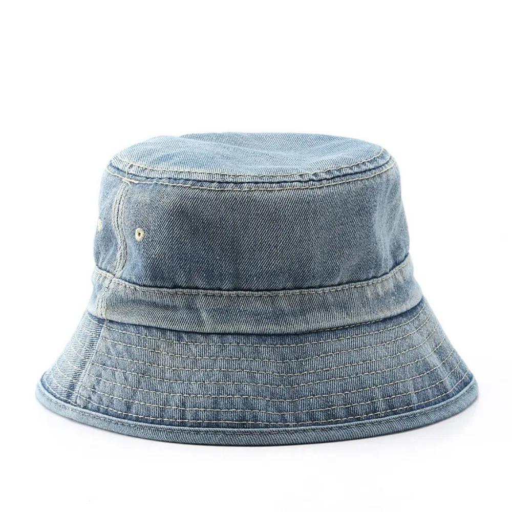 Relaxed Denim Bucket Hat