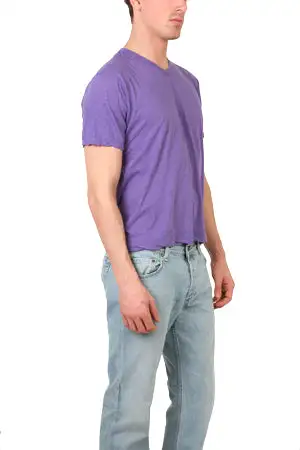Heritage V-Neck Cotton T-Shirt