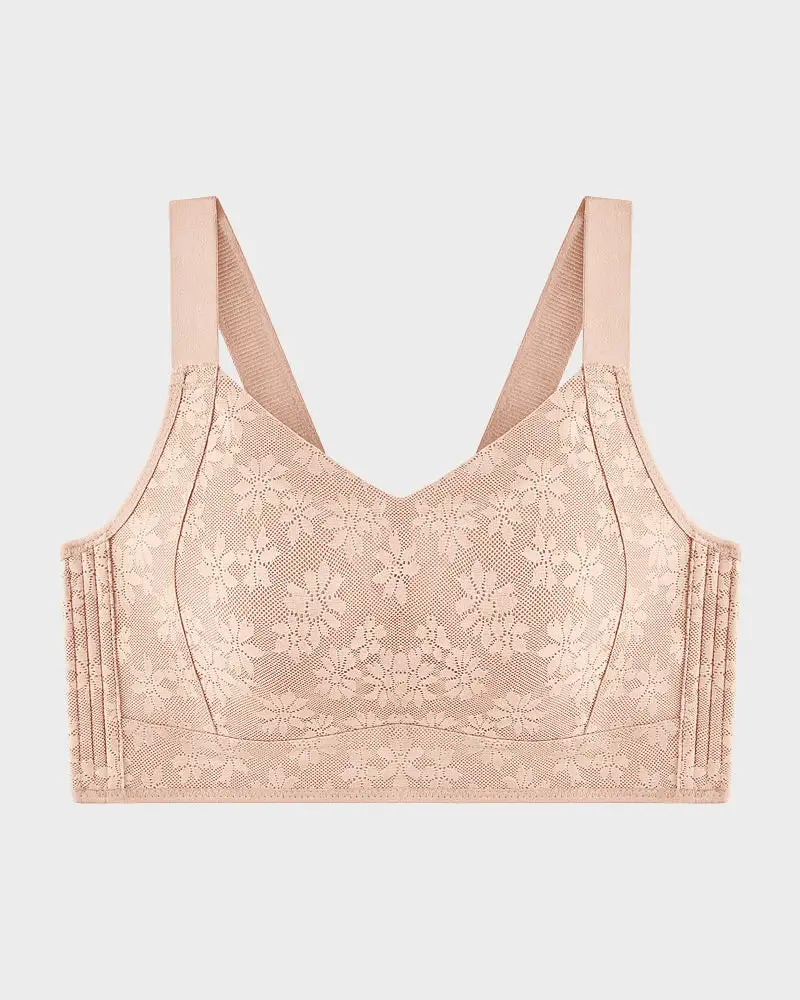 No-Bulk Full Coverage Lace Bra