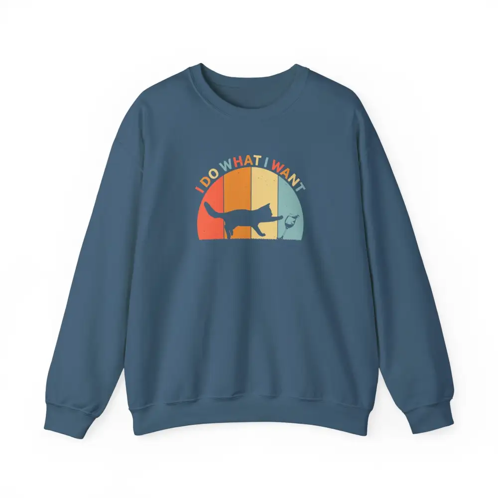 Independent Cat Graphic Crewneck Sweatshirt