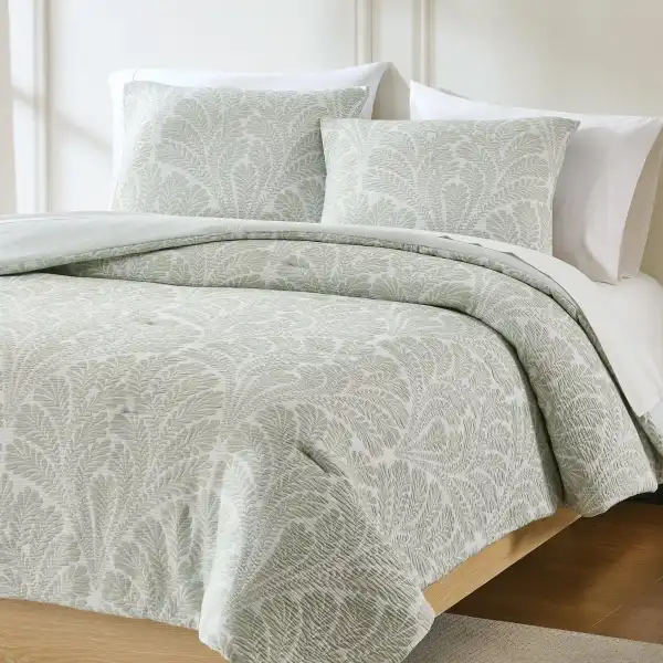 Jacquard Garden Comforter Bedding Set