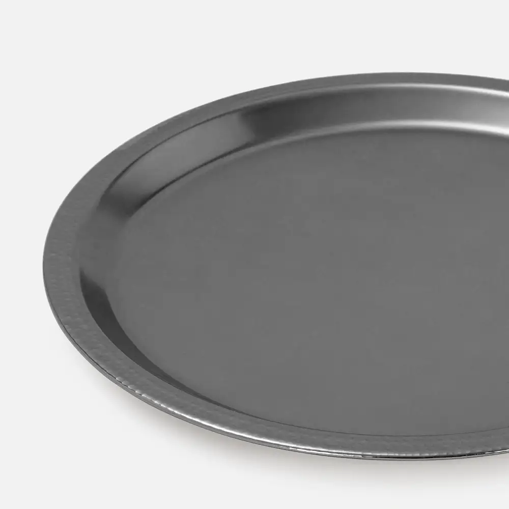 Hammered Metal Serving Tray