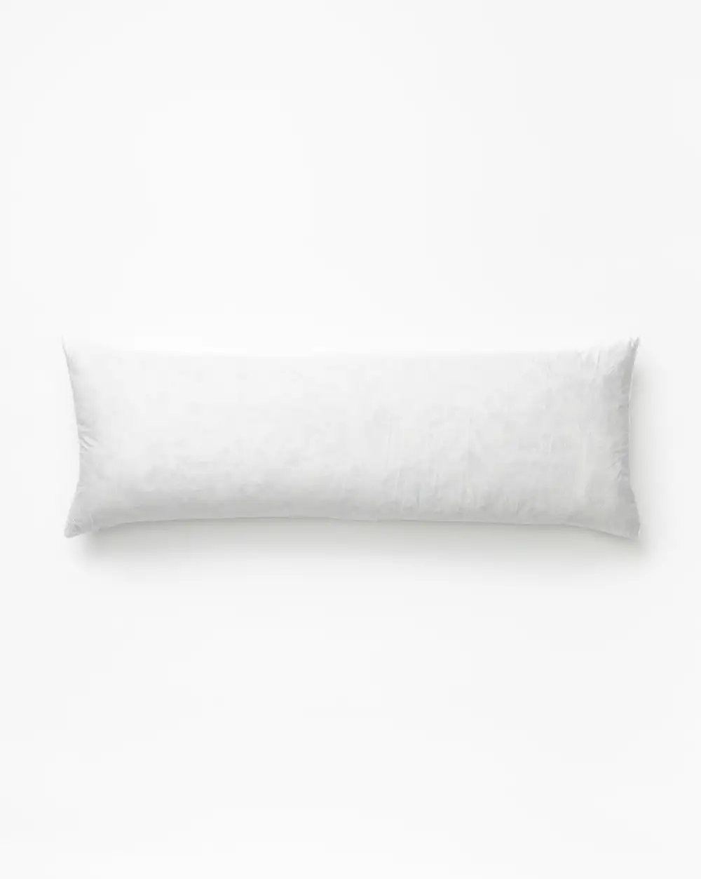 Feather-Filled Cotton-Covered Pillow Insert