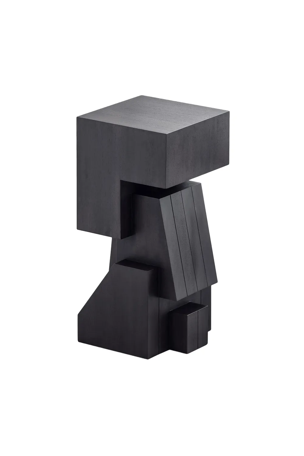 Mahogany Abstract Sculpture