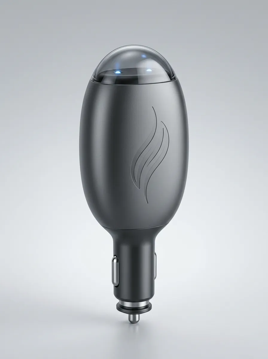 Flame-Pattern Plug-In Car Fuel Saver