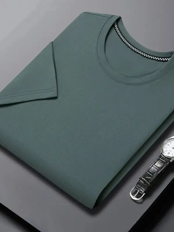 Loose Fit Short Sleeve Crew Neck Tee