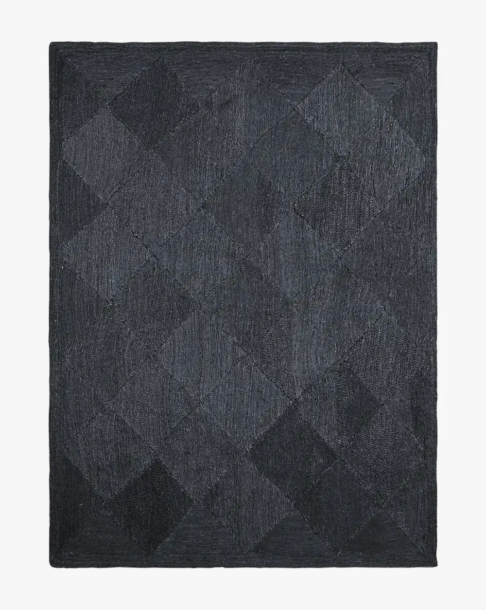 Diamond Handwoven Jute Area Rug