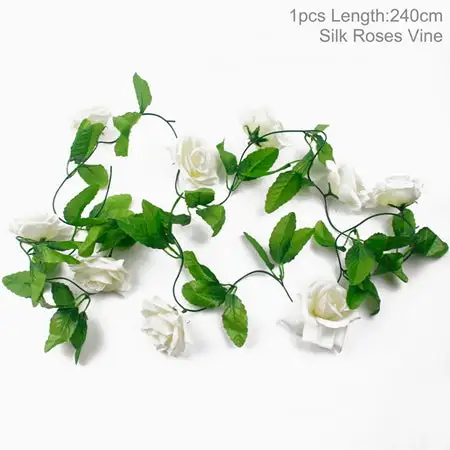 Acrylic Artificial Flower Vine Garland