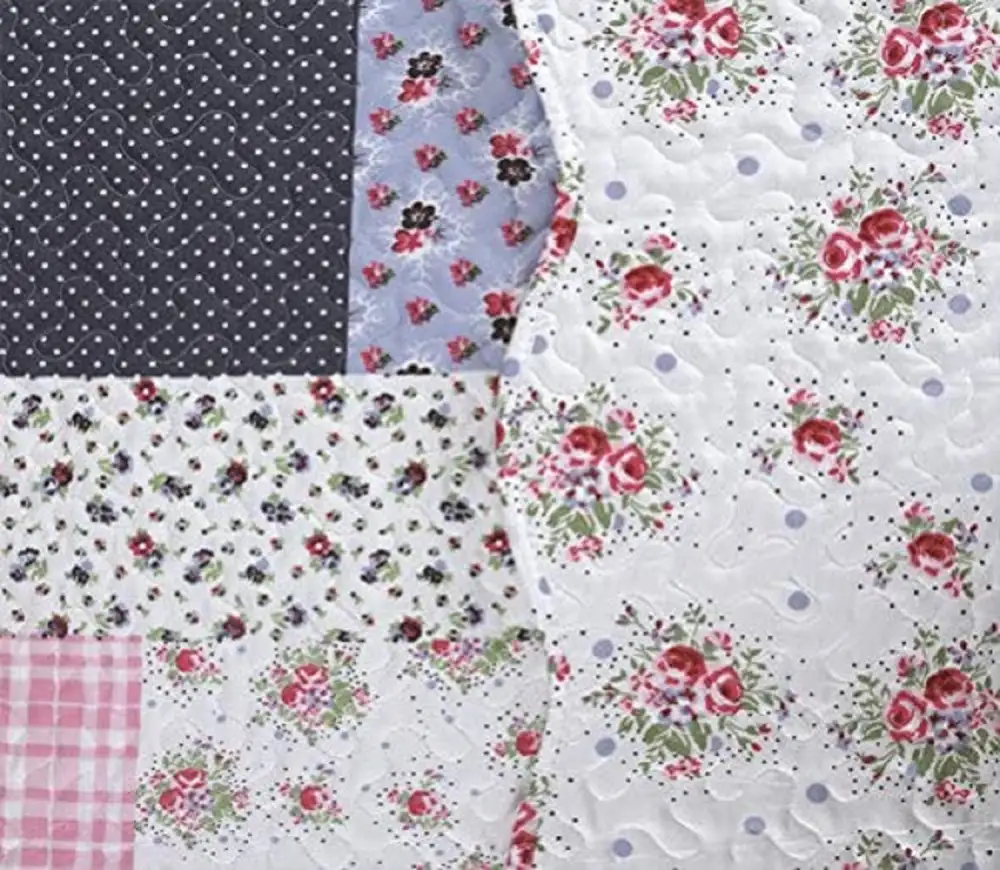 Casual Cotton Reversible Quilt Bedding Set