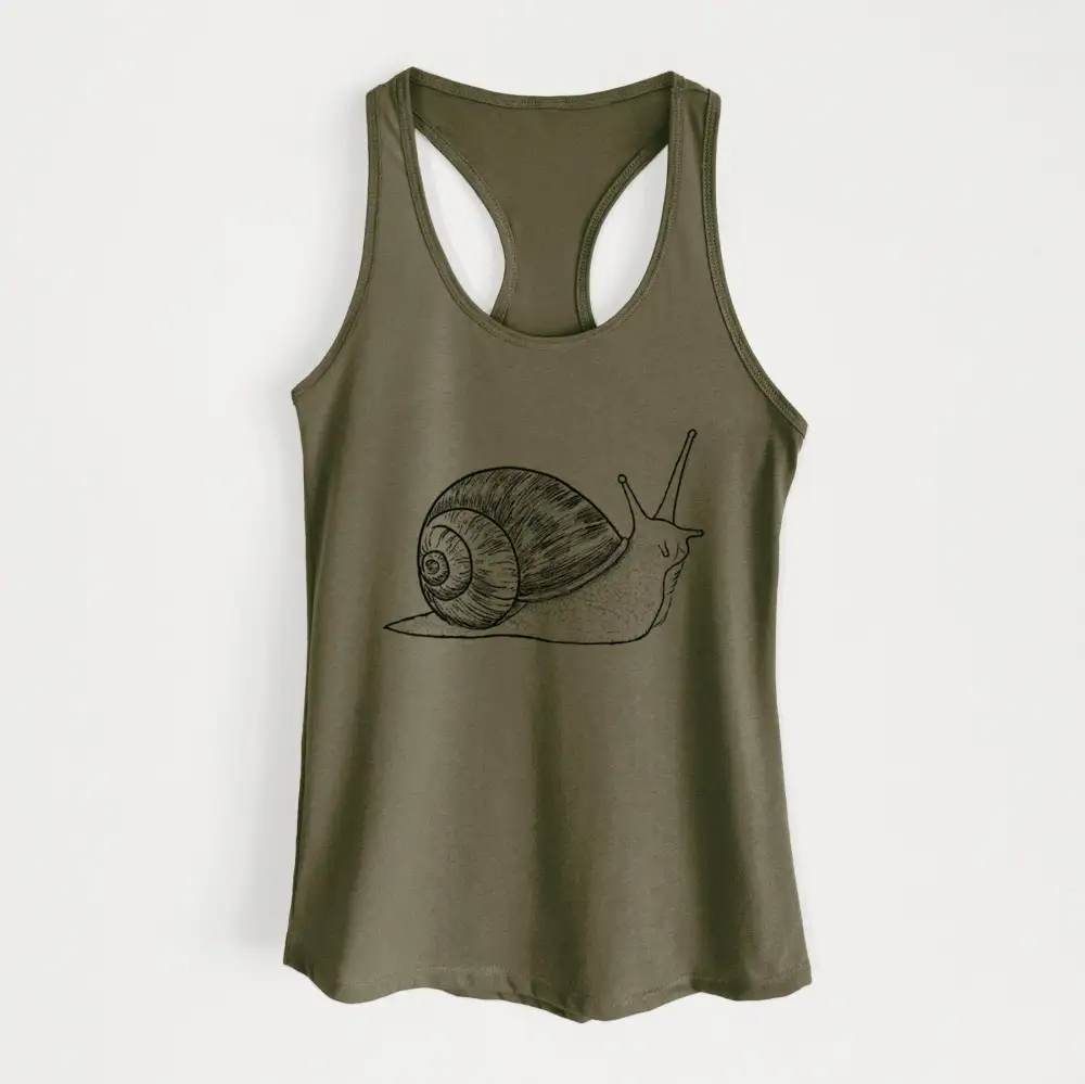 Garden Snail  Tank Top