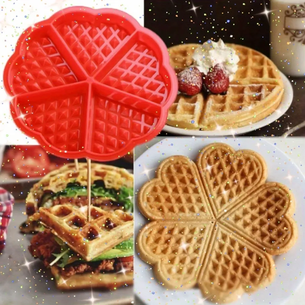 Heart-Shaped Waffle Mold