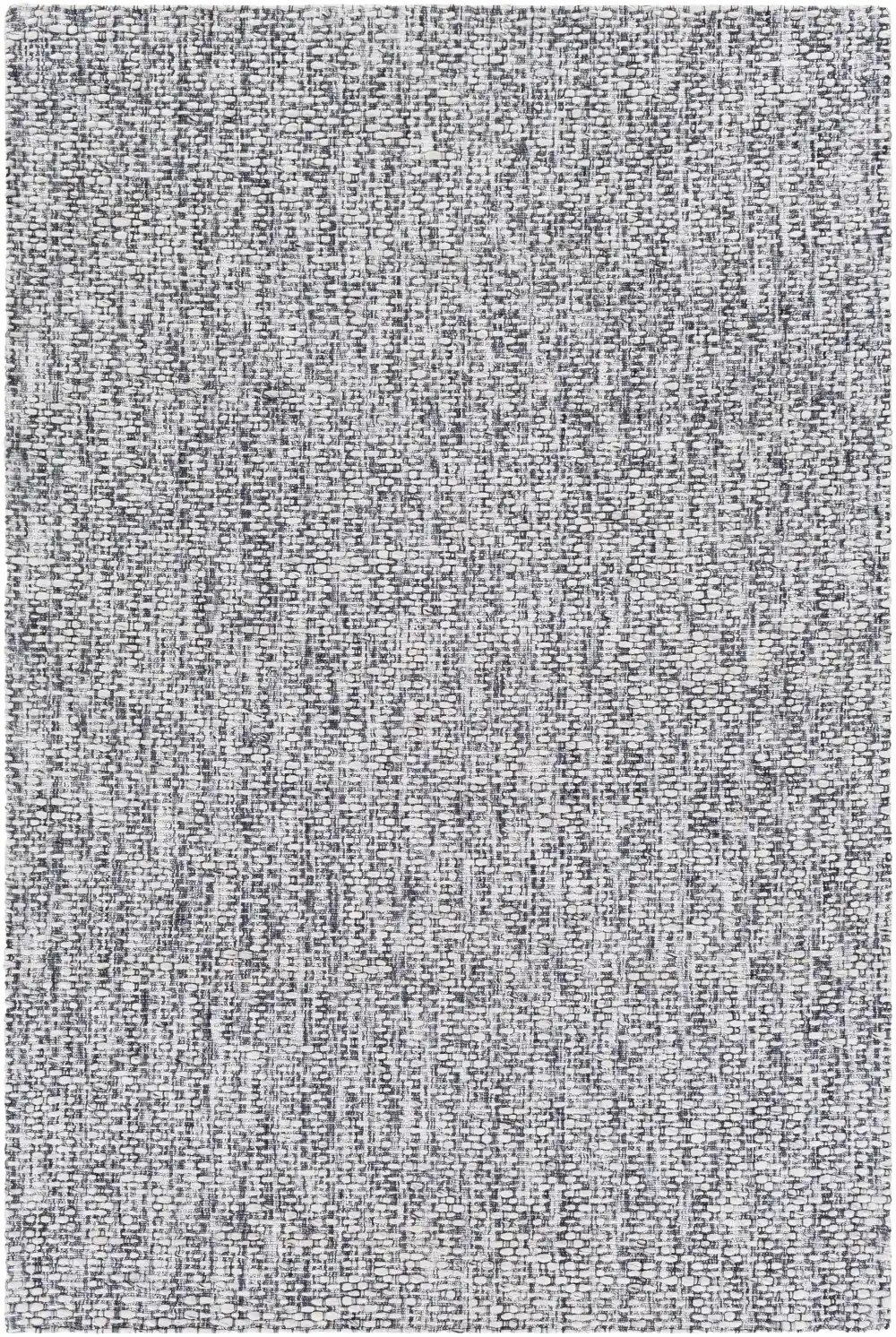 Textured Contemporary Hand Loomed Wool Area Rug