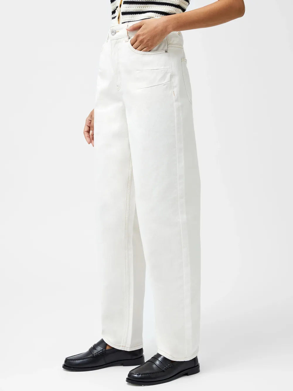 Pure Cotton Breathable All-Match Women's Trousers