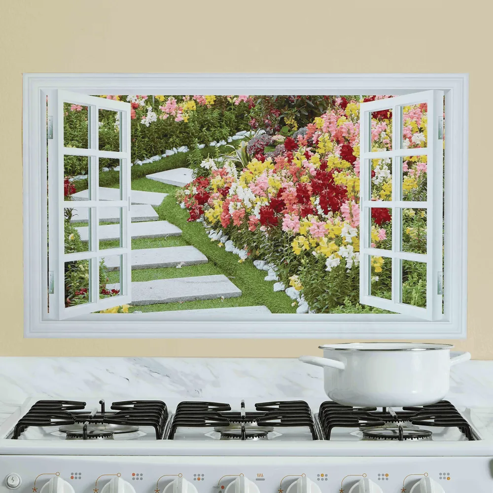 Faux Window Decorative Wall Film