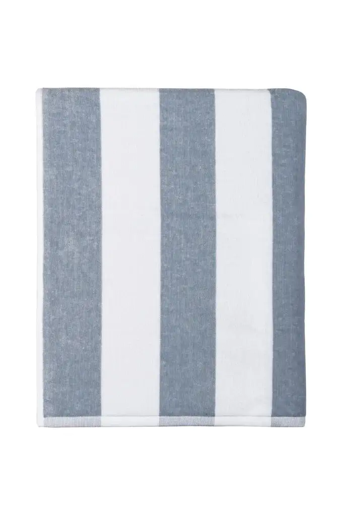 Two Tone Striped Towel