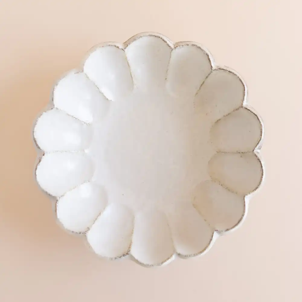 Textured Ceramic Serving Bowls