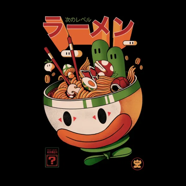 Cartoon Art Short-Sleeved Shirt